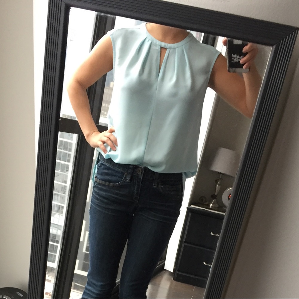 Sky Blue Blouse